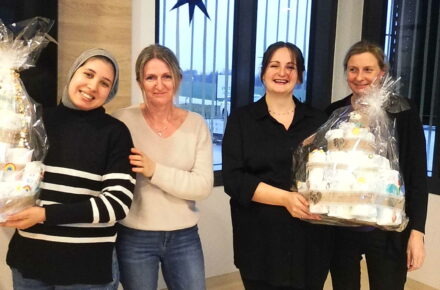 Abschied in den Mutterschutz im OptimaMed Rehabilitationszentrum für Kinder und Jugendliche Wiesing