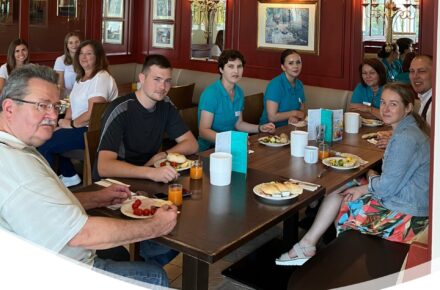 Einführungstag für neue Mitarbeiter:innen im OptimaMed Rehabilitationszentrum Aspach