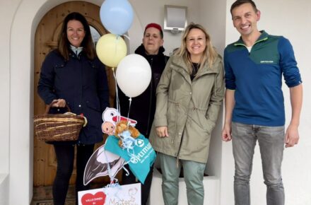Erstes Reha-Baby im OptimaMed Rehabilitationszentrum Wiesing