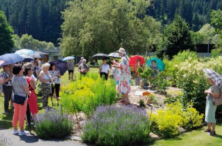 Gartenführungen im OptimaMed Gesundheitsresort Bad St. Leonhard