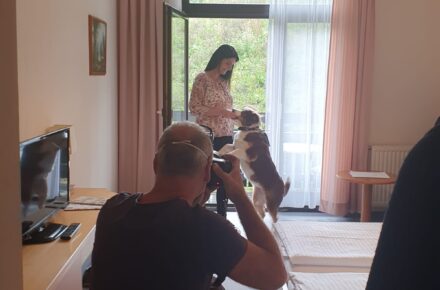 Fotoshooting im OptimaMed Gesundheitsresort Salzerbad