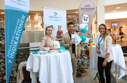 Gesundheitstag im Südpark Klagenfurt: Team der OptimaMed Reha in Klagenfurt war dabei!