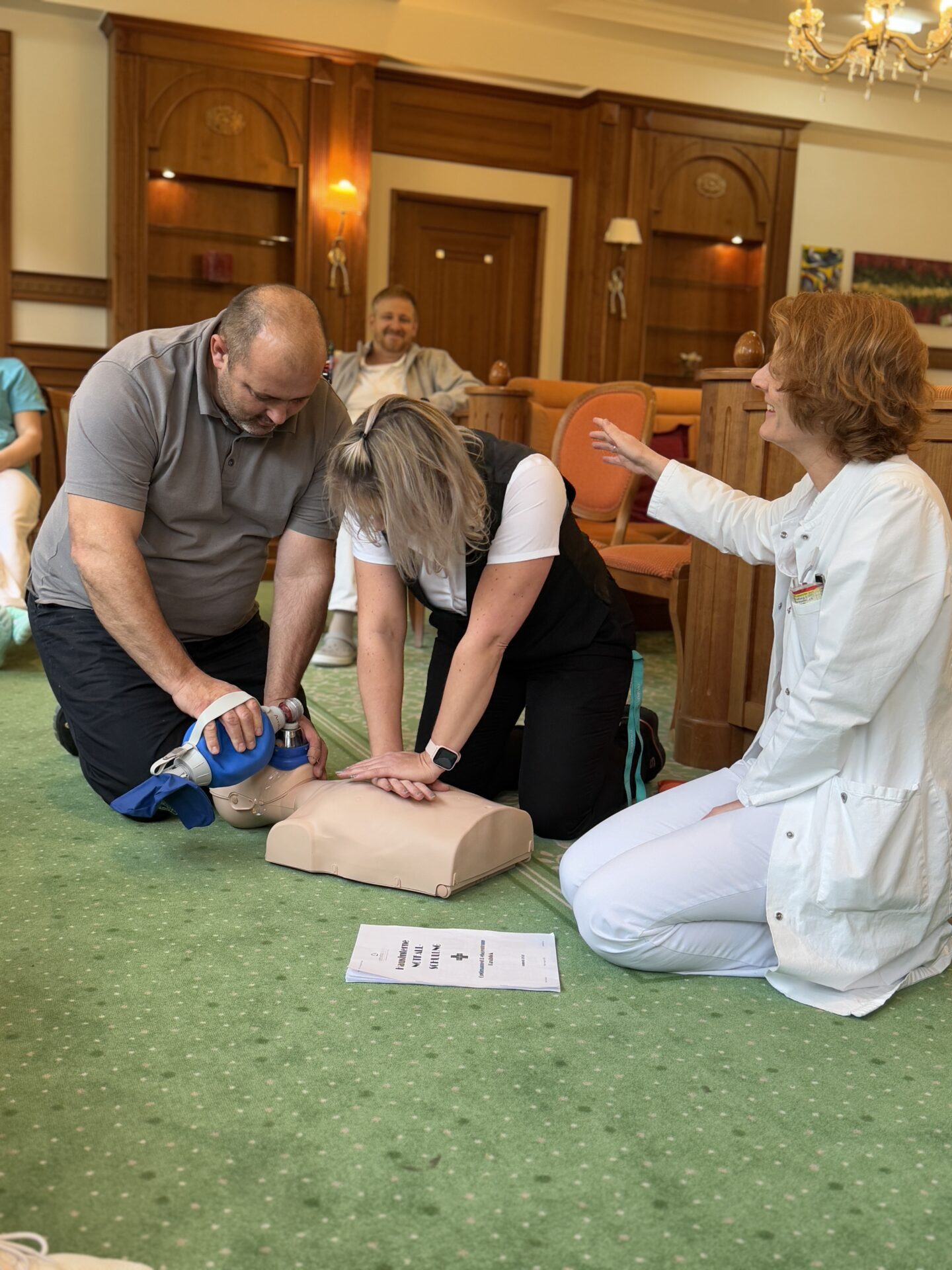 Notfallschulung Beatmung in der Rehaklinik Notfallschulung Beatmung in der Rehaklinik