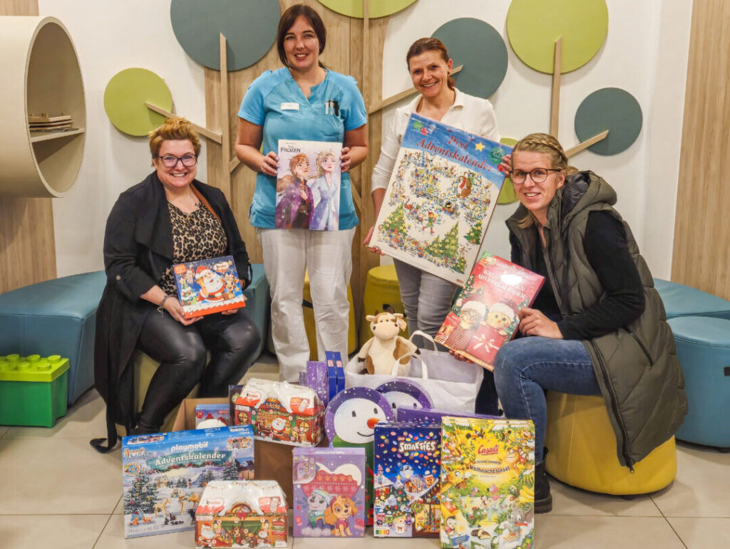 Adventkalender gespendet vom Verein Tiroler Herzenswunsch Adventkalender gespendet vom Verein Tiroler Herzenswunsch