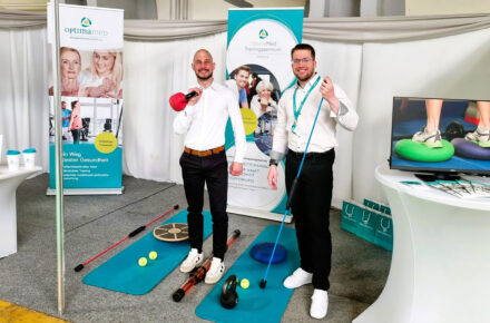 OptimaMed Judenburg bei der AINOVA Messe