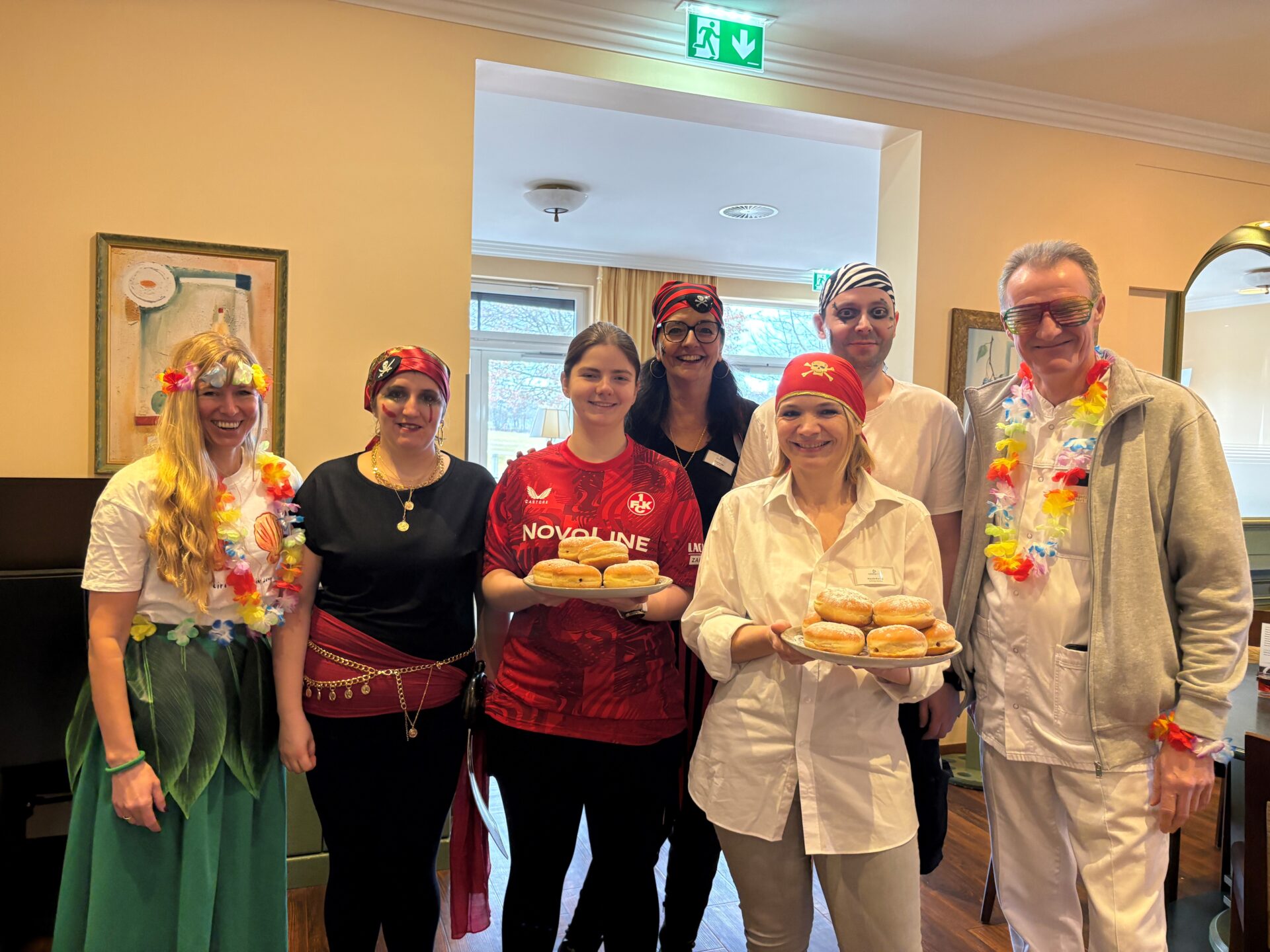 Aspach-Team feierte am Faschingdienstag Aspach-Team feierte am Faschingdienstag
