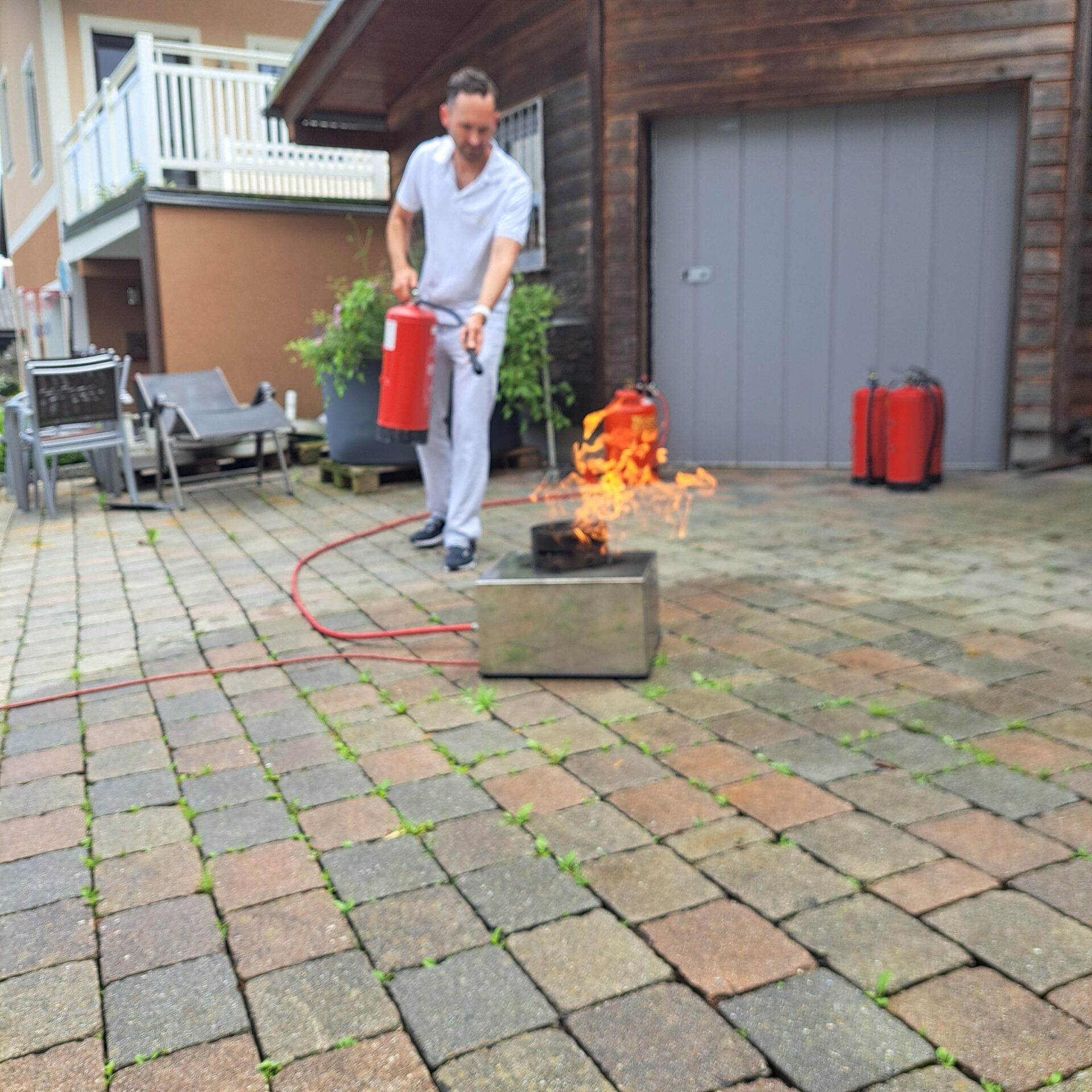 Brandschutzschulung im Rehazentrum Aspach 2 Brandschutzschulung im Rehazentrum Aspach 2