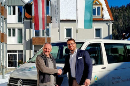 Bürgermeister zu Besuch im Gesundheitsresort Oberzeiring