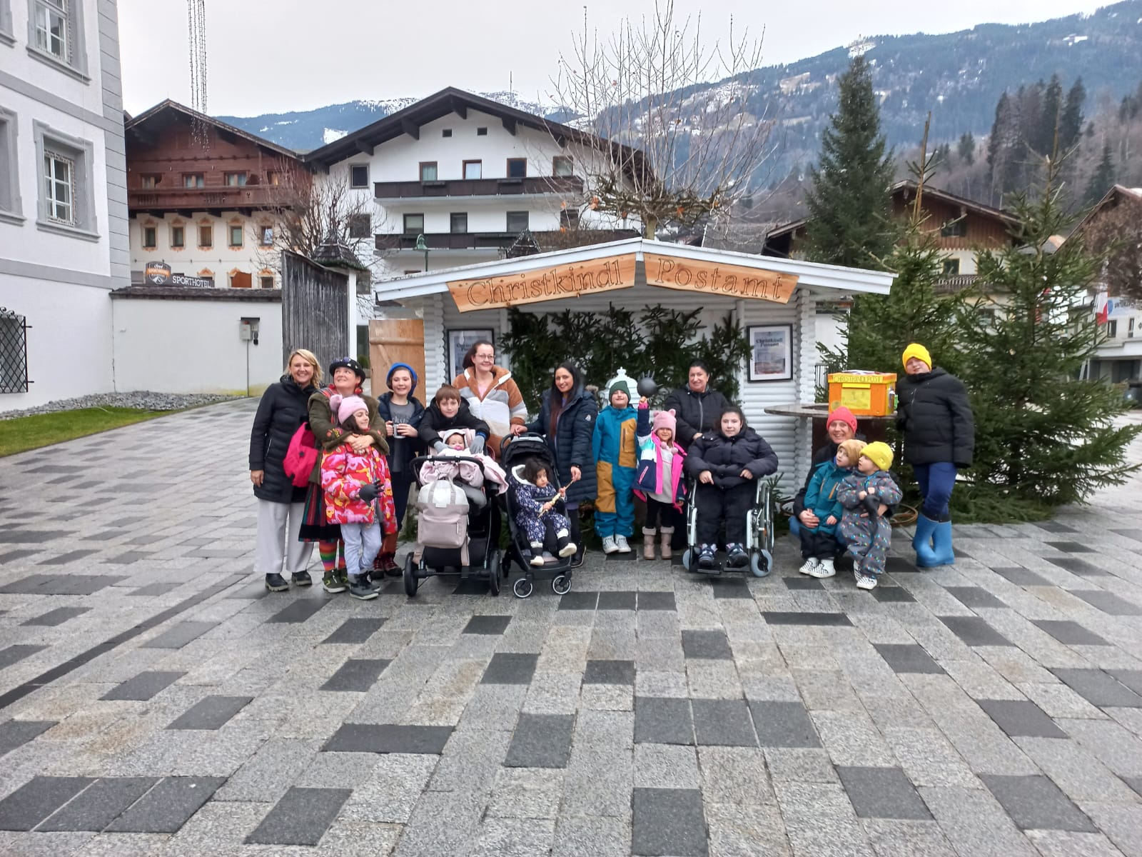 Christkindl Postamt auf Schloss Fügen Christkindl Postamt auf Schloss Fügen
