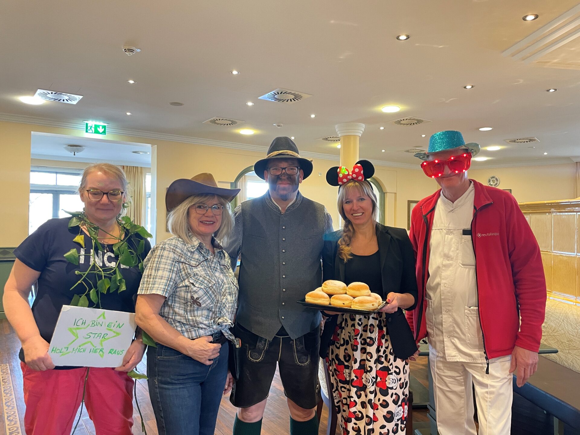 Bunter Fasching im Rehazentrum Aspach Bunter Fasching im Rehazentrum Aspach
