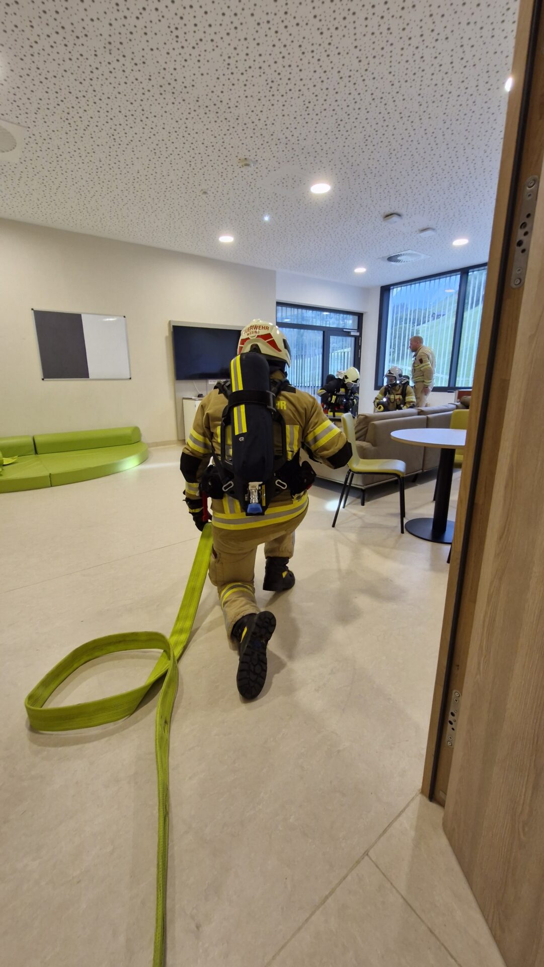 Feuerwehr im Rehazentrum Wiesing Feuerwehr im Rehazentrum Wiesing