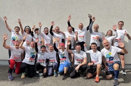 Teilnahme des OptimaMed Rehabilitationszentrum Aspach am Firmenlauf