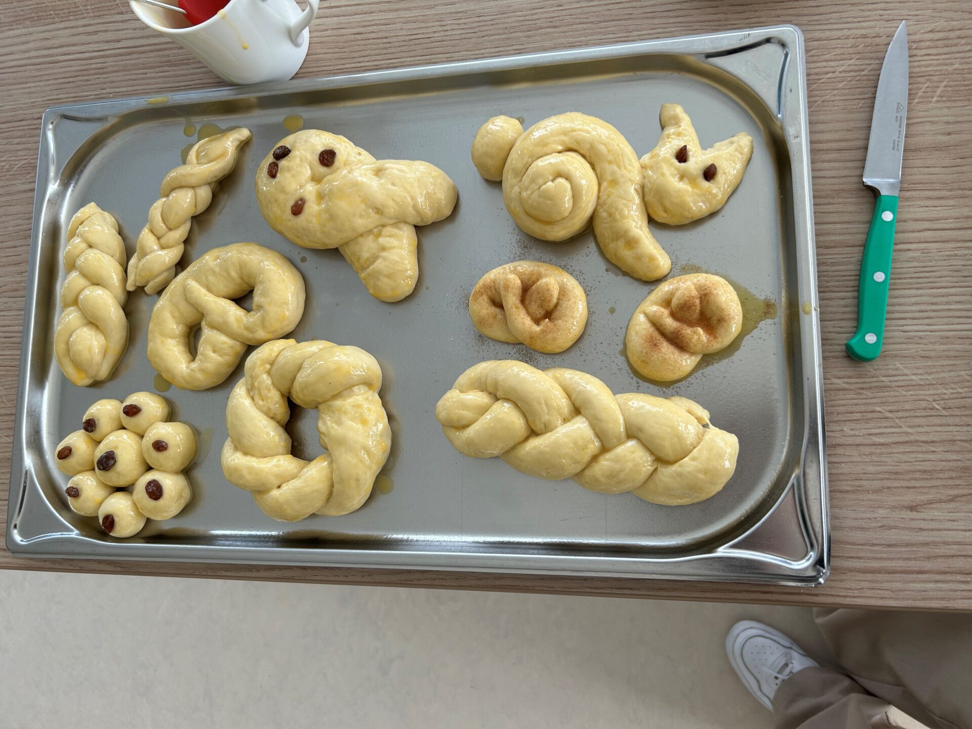 Germteig Ostergebäck für Kinder Germteig Ostergebäck für Kinder