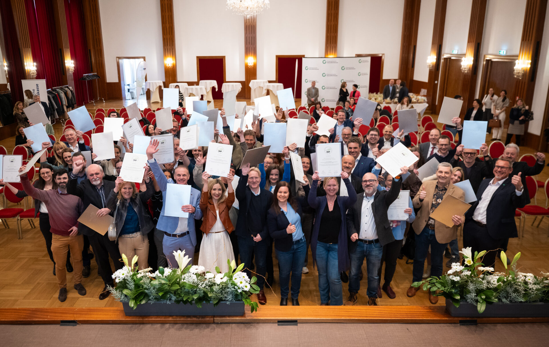 BGF Gütesiegel Verleihung für Ambulante Reha Wiener Neustadt BGF Gütesiegel Verleihung für Ambulante Reha Wiener Neustadt