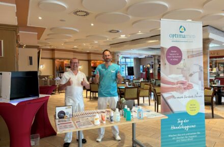 OptimaMed Aspach: Internationaler Tag der Händehygiene (5. Mai)