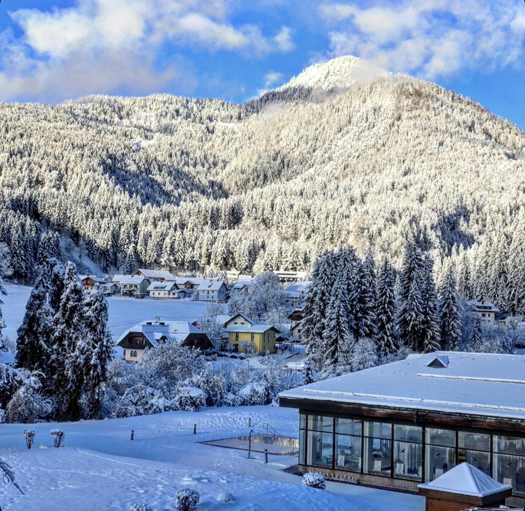 Hallenbad des Kurzentrums im Winter