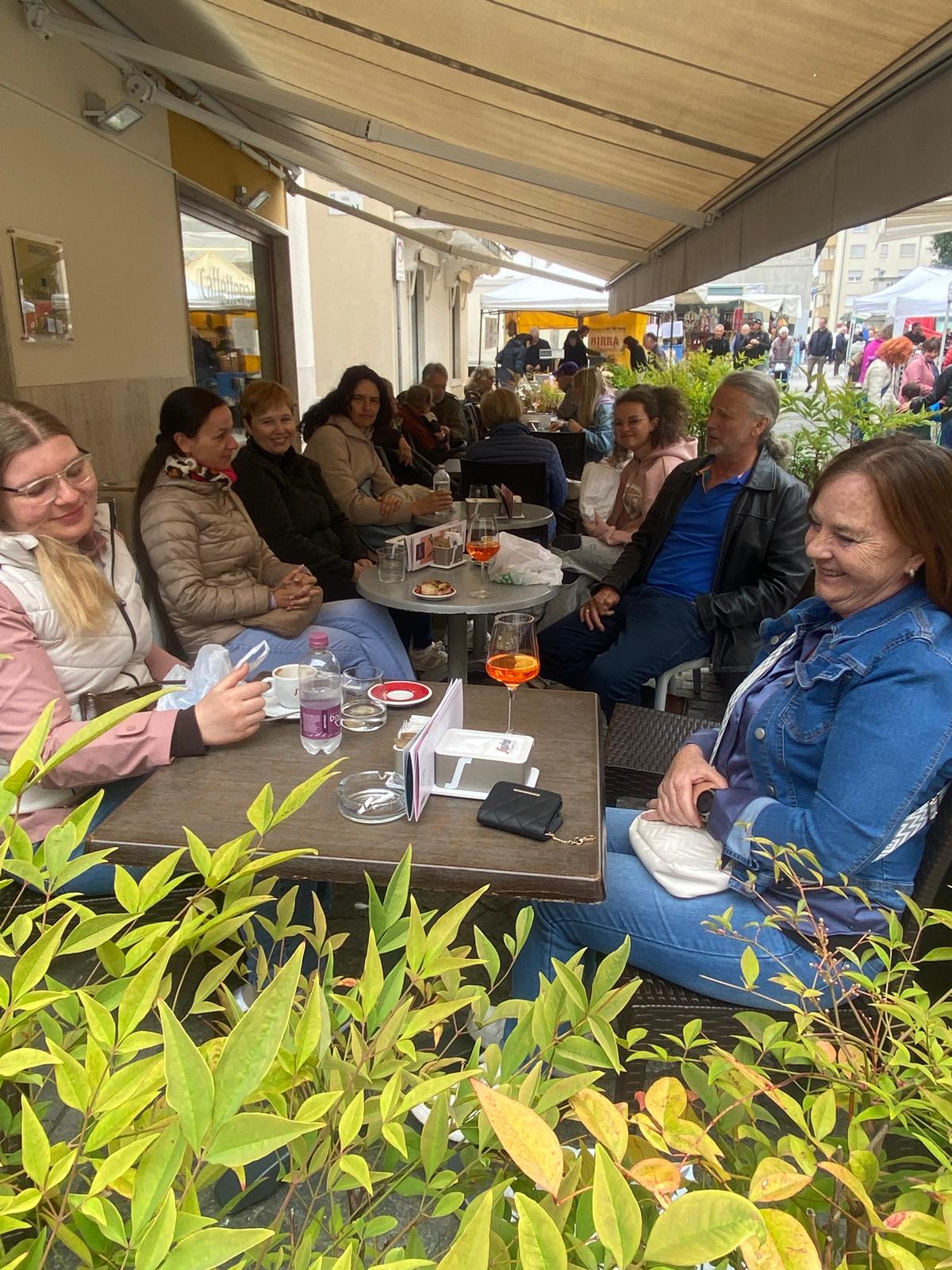 Kaffeepause beim Team-Event Kaffeepause beim Team-Event