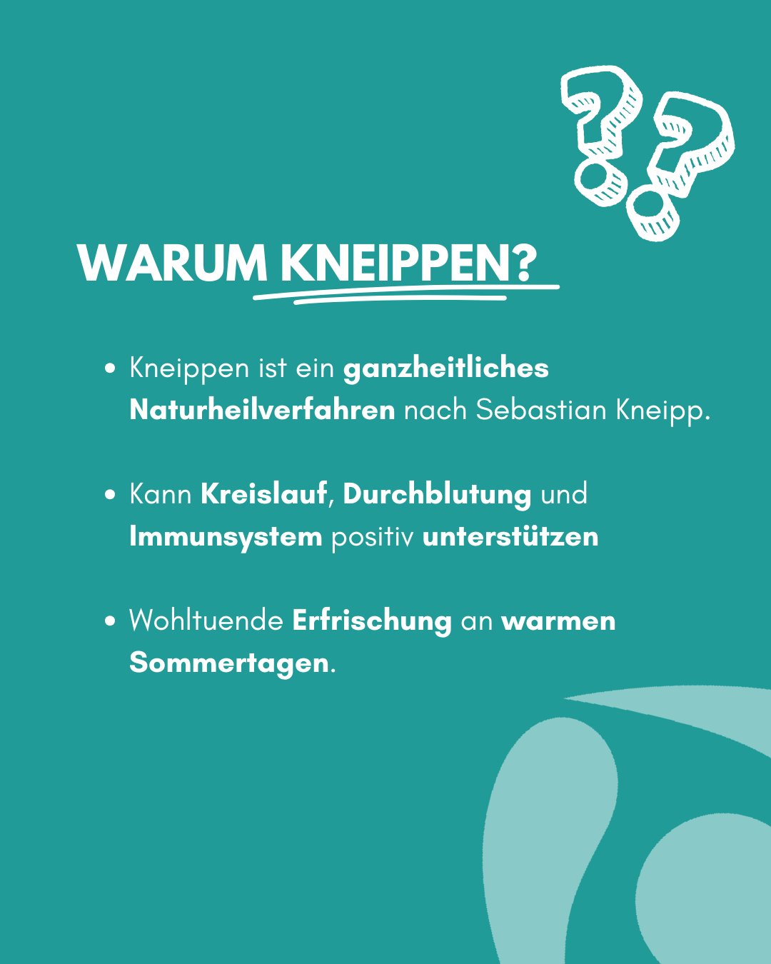 Kneippen – warum das so gesund ist Kneippen - warum das so gesund ist