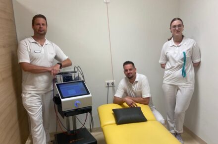 Vorstellung von Masseuren der Ambulanten Rehabilitation Klagenfurt