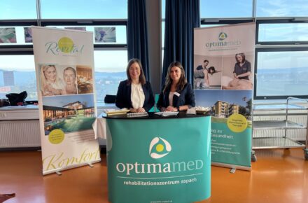 Rehazentrum Aspach beim Career-Day der HLW Braunau