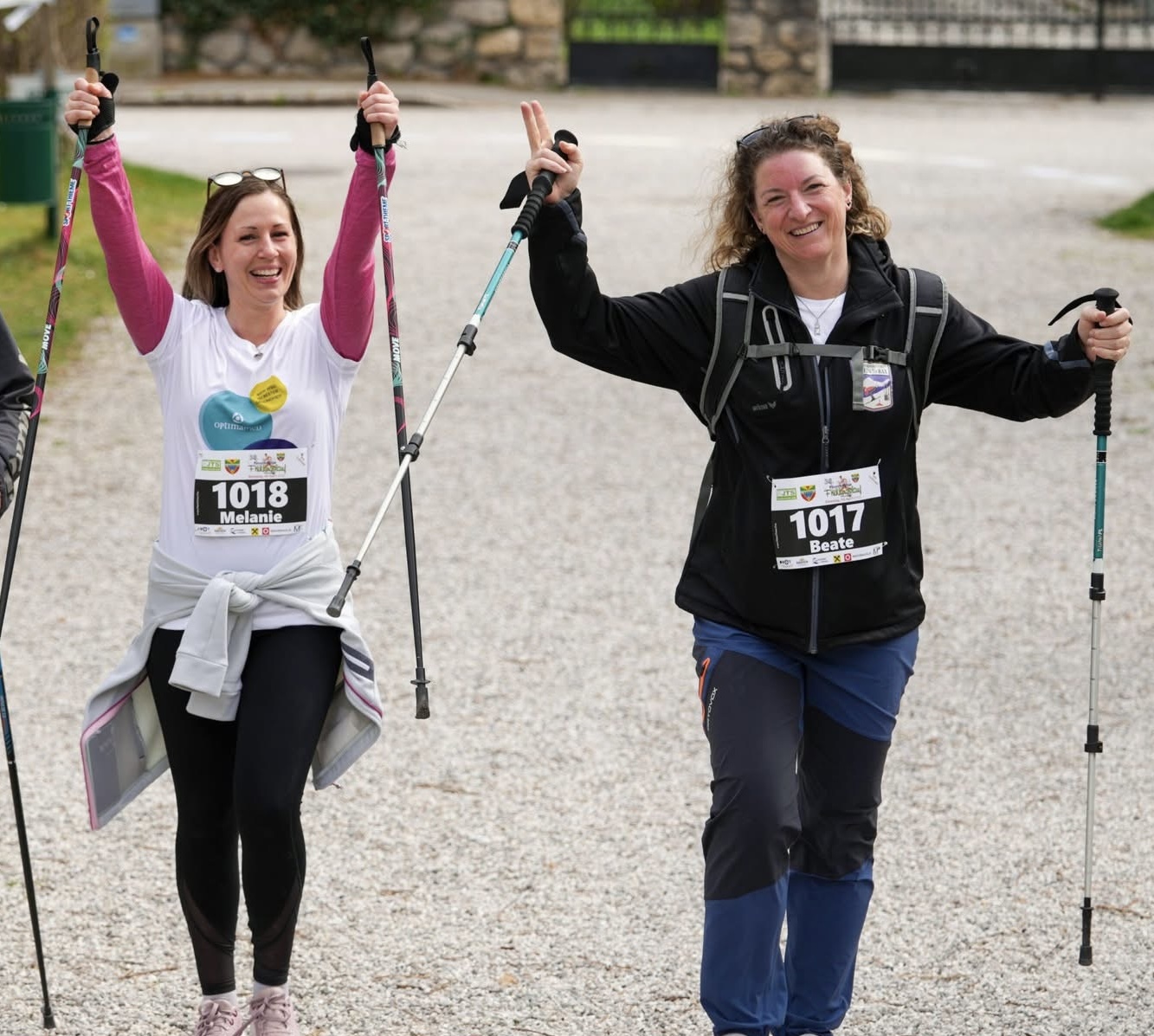 Mitarbeiterinnen des Rehazentrums Raxblick beim Frühlingslauf Mitarbeiterinnen des Rehazentrums Raxblick beim Frühlingslauf