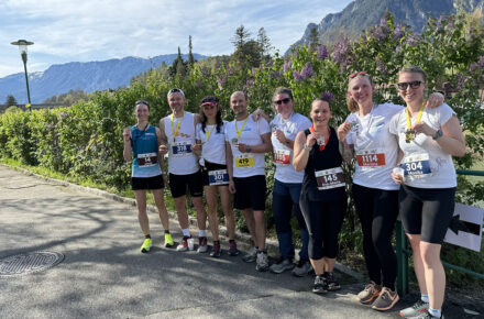 Payerbacher Frühlingslauf 2024 mit Laufteam vom Raxblick