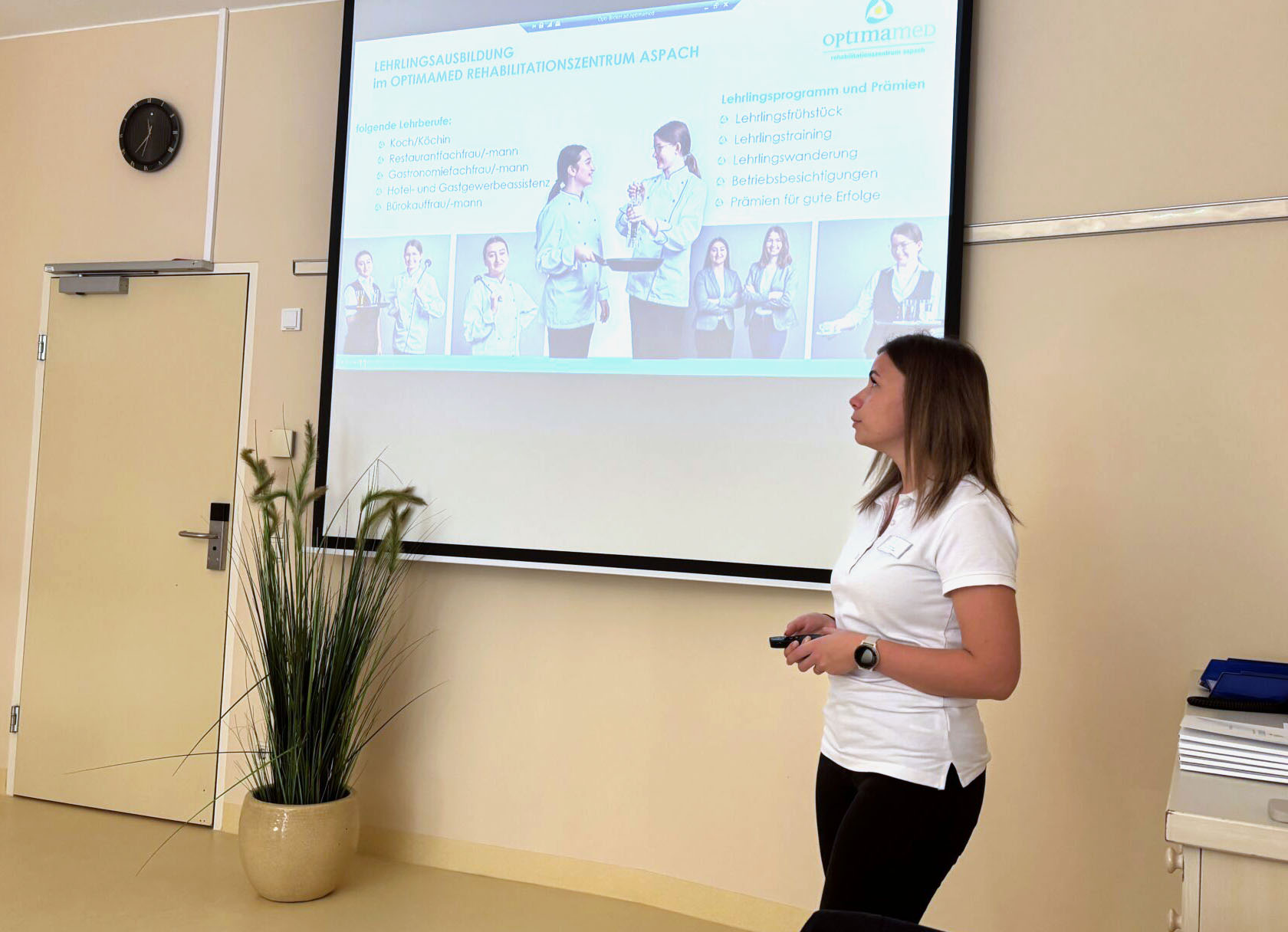 Präsentation der Lehrlingsausbildung in Aspach Präsentation der Lehrlingsausbildung in Aspach