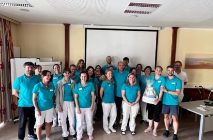 Abschied in die Babypause bei OptimaMed Raxblick