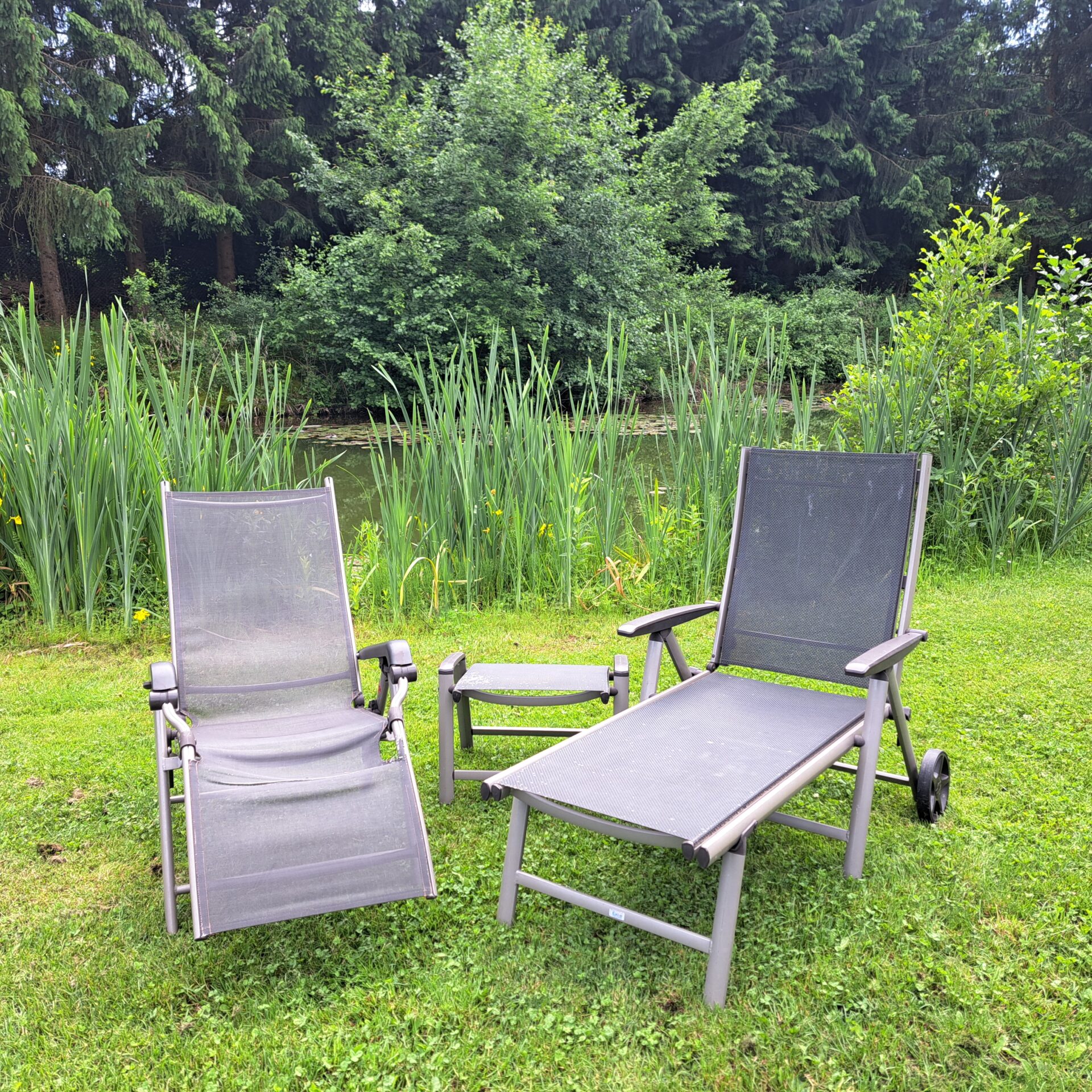 Relaxzone beim Biotop des Rehabilitationszentrums Relaxzone beim Biotop des Rehabilitationszentrums