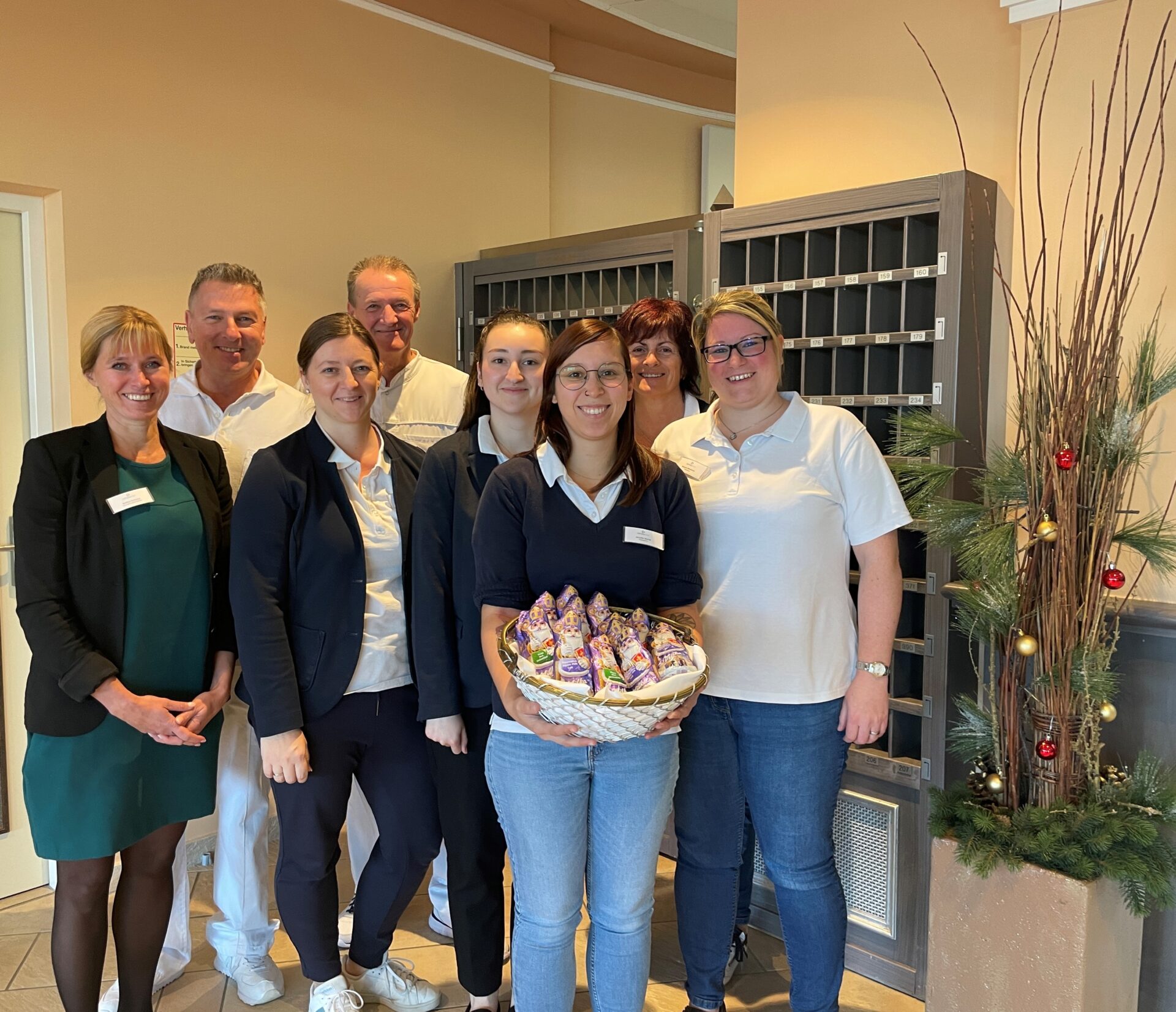 Schokoladenikolaus für das Team in Aspach Schokoladenikolaus für das Team in Aspach