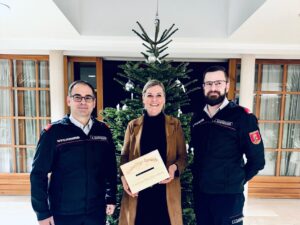 Spende an die Feuerwehr Bad Dürrnberg