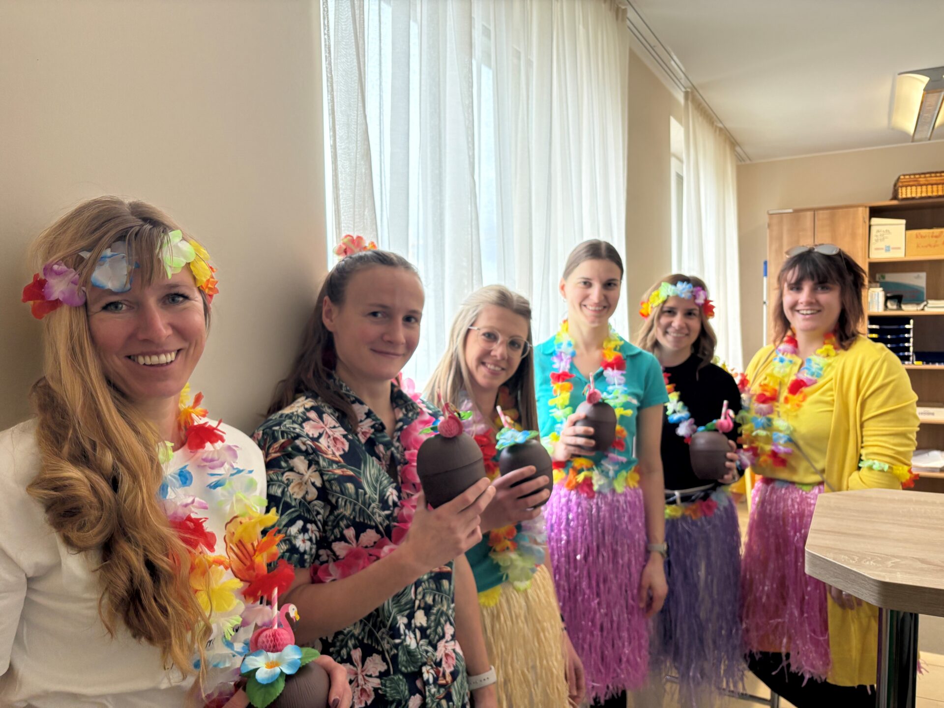Bunte Verkleidungen vom OptimaMed-Team in Aspach Bunte Verkleidungen vom OptimaMed-Team in Aspach