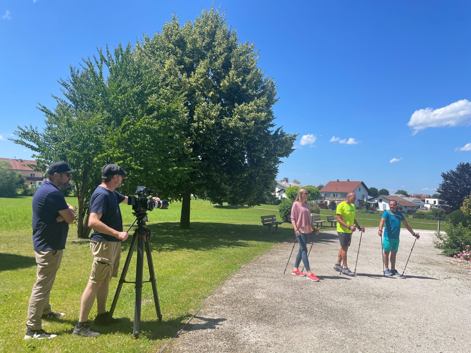 Videodreh von Nordig Walkung im OptimaMed Rehazentrum Aspach Videodreh von Nordig Walkung im OptimaMed Rehazentrum Aspach