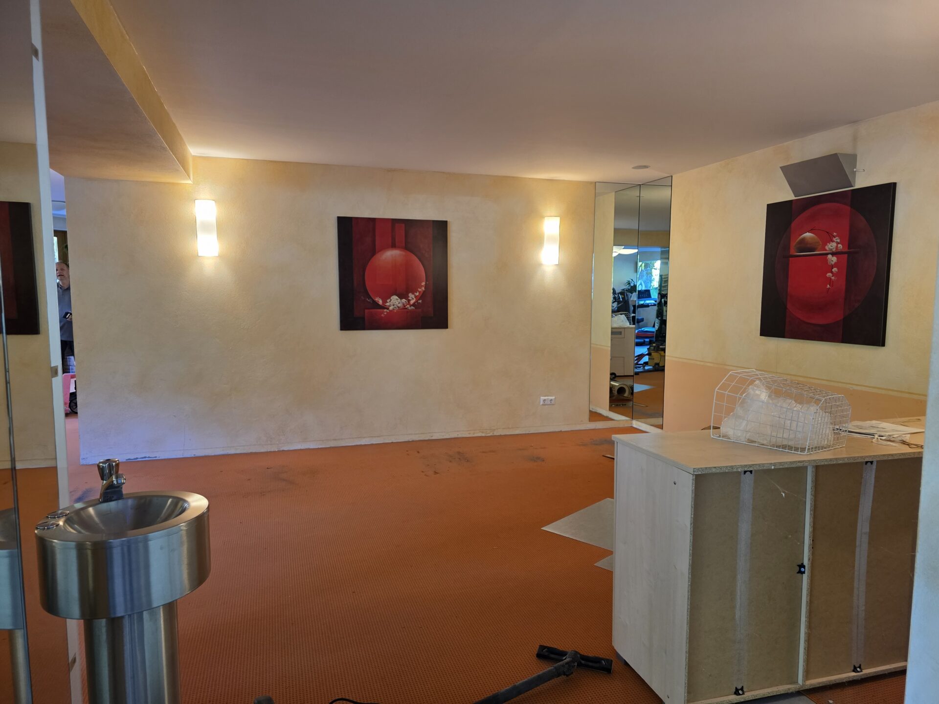 Umbau des Fitnessraums in Weißbriach Umbau des Fitnessraums in Weißbriach